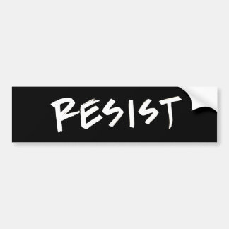 Resist Bumper Sticker
