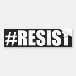 #RESIST BUMPER STICKER