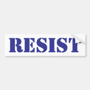 Resist Bumper Sticker