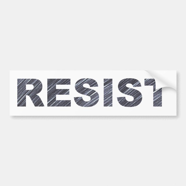 Resist Bumper Sticker | Anti-Trump Movement (Front)