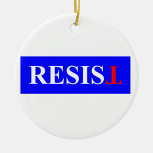 Resist Ceramic Tree Decoration