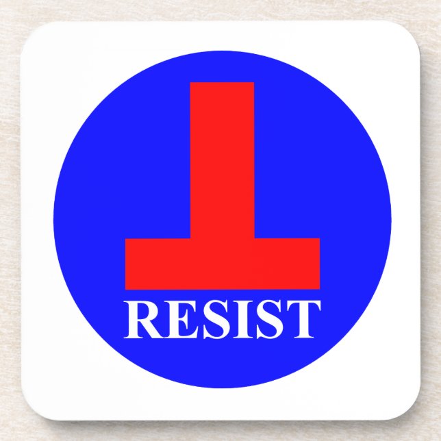 Resist Coaster (Front)