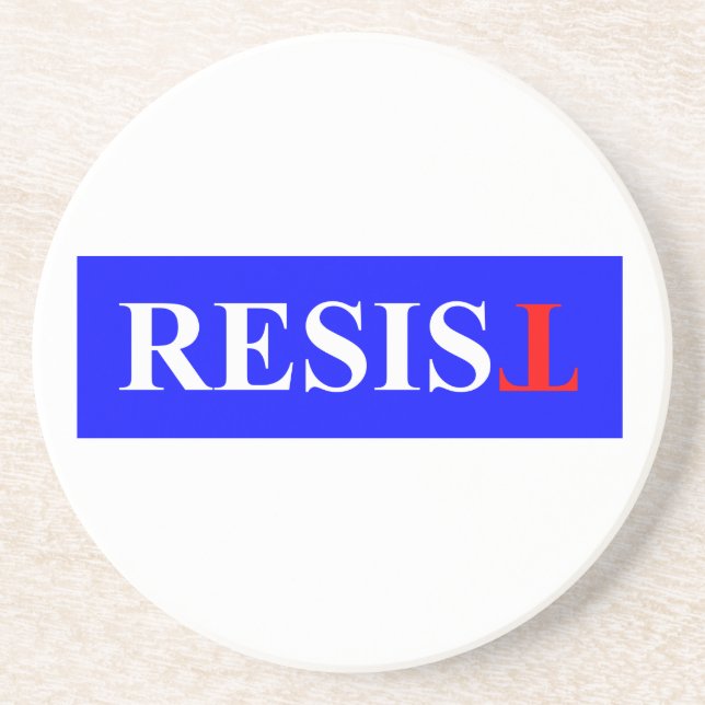 Resist Coaster (Front)