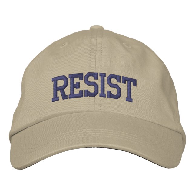 RESIST Embroidered Hat (Front)