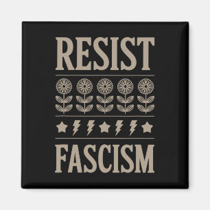 Resist Fascism Protest Trump Anti Trump 10 Magnet