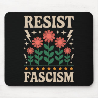 Resist Fascism Protest Trump Anti Trump 14  Mouse Mat