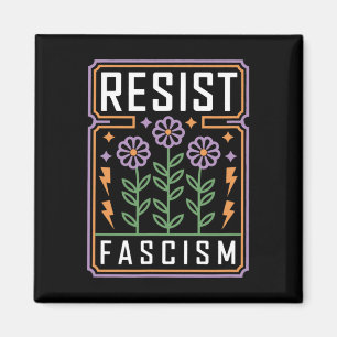 Resist Fascism Protest Trump Anti Trump 1 Magnet