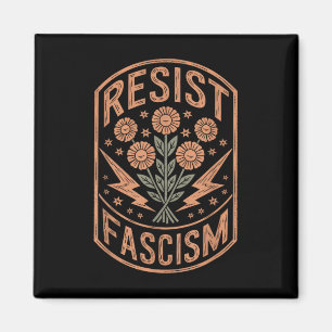 Resist Fascism Protest Trump Anti Trump _5 Magnet
