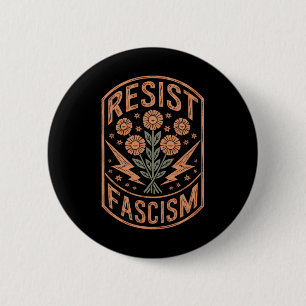 Resist Fascism Protest Trump Anti Trump 9 6 Cm Round Badge