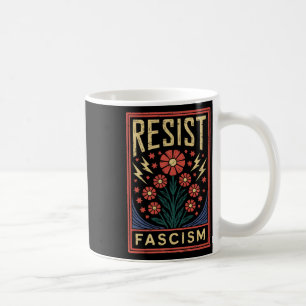 Resist Fascism Protest Trump Anti Trump Premium  Coffee Mug