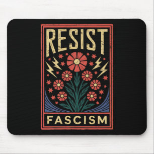 Resist Fascism Protest Trump Anti Trump Premium Mouse Mat