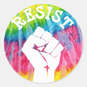 Resist Fist Anti Donald Trump Political  Stickers
