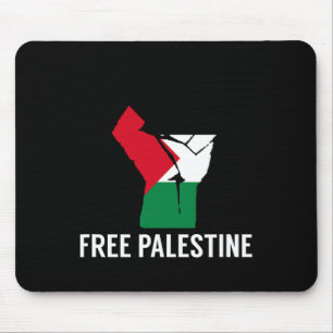 Resist Fist Palestinian Flag - Free Palestine Mouse Mat