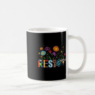 Resist Floral Anti Trump Political Protest Not My Coffee Mug