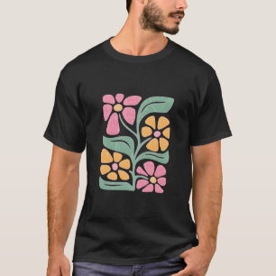 RESIST Floral Anti Trump Political Protest T-Shirt