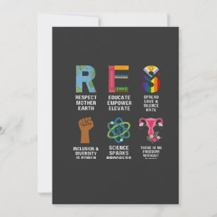 Resist Floral LGBTQ Rights Trans Equality Invitation
