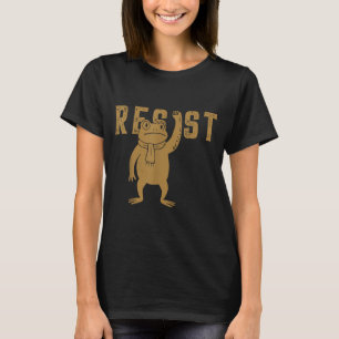 Resist Frog Rtland Frog Protest For Men Women T-Shirt