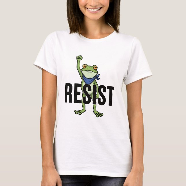 Resist Frog T-Shirt (Front)