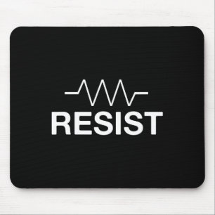 Resist Funny Electronics Circuit Resistor  Mouse Mat