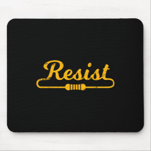 Resist Gift Idea For Electrical Engineers Mouse Mat