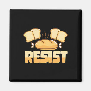 Resist Gluten Free  Magnet