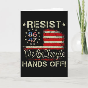 Resist Hands Off Social Security Medicare Medicaid Card