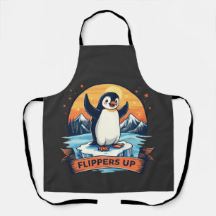 Resist I Stand With Penguins Anti Trump Apron