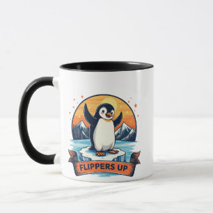 Resist I Stand With Penguins Anti Trump Mug