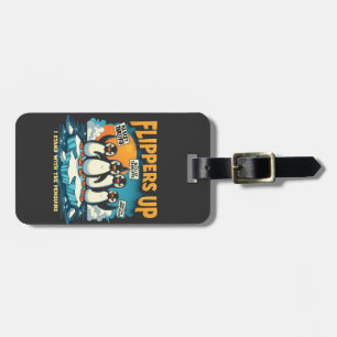 Resist I Stand With Penguins Luggage Tag