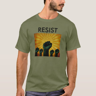 RESIST / INDIVISIBLE T-SHIRT with MAY DAY LOGO