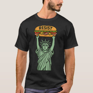 Resist Injustice Liberty Sub Sandwich T-Shirt