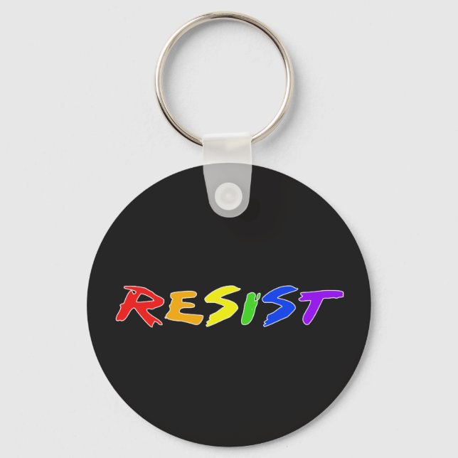 Resist! Key Ring (Front)