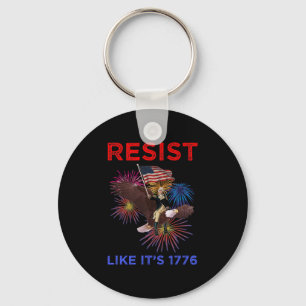 Resist Like It's 1776 Key Ring