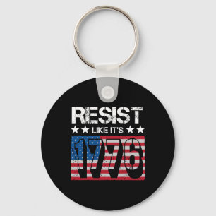 Resist Like It's 1776 Key Ring
