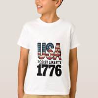 Resist Like It's 1776 Patriotic Soldiers USA