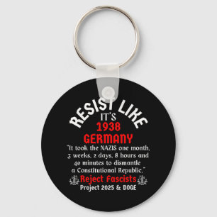 Resist Like Its 1938 Germany _2 Key Ring