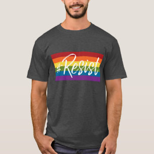 #Resist - Love Trumps Hate - Anti Donald Trump T-Shirt