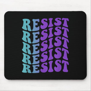 Resist, Mental Health Awareness Mouse Mat