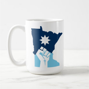 Resist Minnesota Raised Fist Coffee Mug