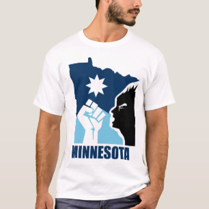 Resist Minnesota Raised Fist T-Shirt