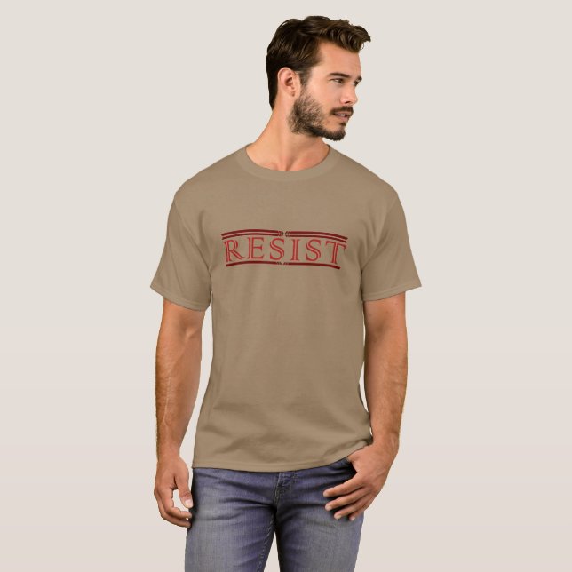 Resist Modern T-shirt (Front Full)