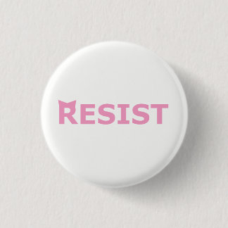 RESIST - P-Hat 3 Cm Round Badge
