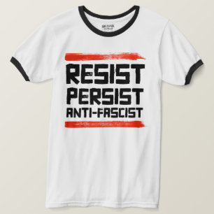 RESIST PERSIST ANTI-FASCIST T-Shirt