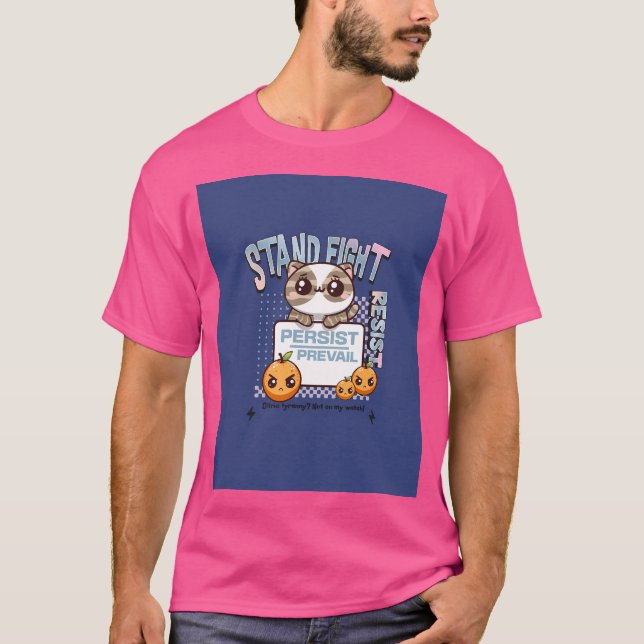 Resist Persist Prevail T-Shirt (Front)