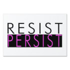 Resist Persist