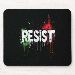 Resist Political Protest _1 Mouse Mat