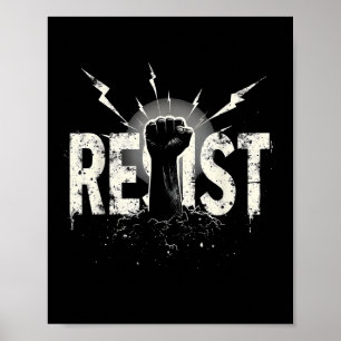 Resist Political Protest _2  Poster