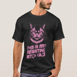 Resist Political Protest Cat T-Shirt