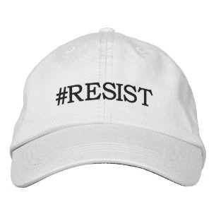 #Resist Political Protest Embroidered Hat