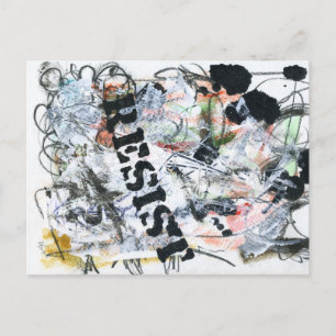 Resist Postcard